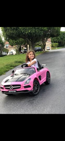 Wireless Remote Control ride on Mercedes *hot pink*