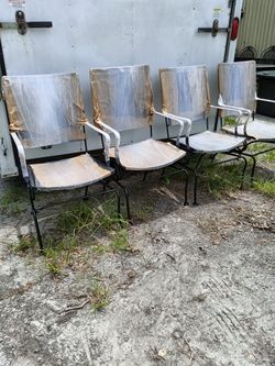 5 ~ Wrought Iron Patio Set