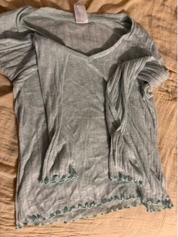Mint Ribbed Long Sleeve