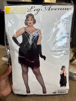 Leg Avenue Glamour Flapper Costume 1X/2X