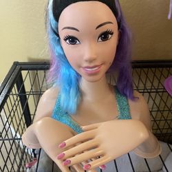 Make Up And Hair Head 