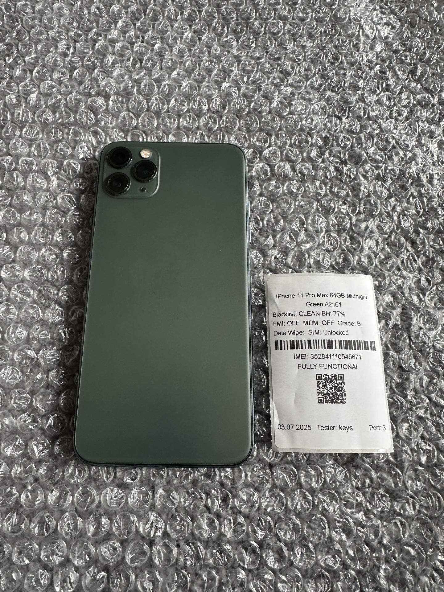 iPhone 11 Pro Max 64GB Unlocked