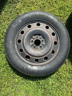 T145/90R17 Compact Spare Tire and Wheel