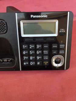 Panasonic model number KX – TGF340 Wireless telephone system