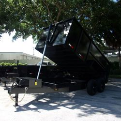 Taylor 7 × 14 High Side Dump 14k Trailer
