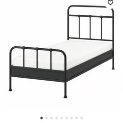 STJÄRNÖ IKEA Black twin Bed Frame 