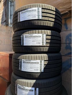 235/40/19 Royal Black Nuevas Instaladas Y Balanciadas Gratis