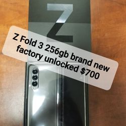 Z FOLD 3 5G 256GB BRAND NEW FACTORY UNLOCKED 