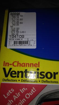 Ventvisor for DODGE Trucks