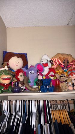 Plushies toys (old and new)