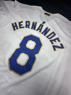 Dodgers Jerseys – Hernández - Gold Championship