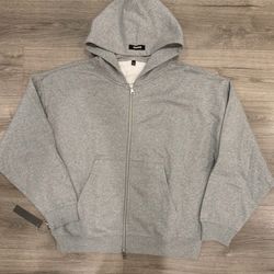 ANANKE Gray Zip Up Hoodie Men’s Size Extra Large
