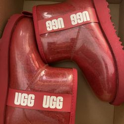 Red Classic Clear Ugg 