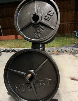 Olympic weight set
