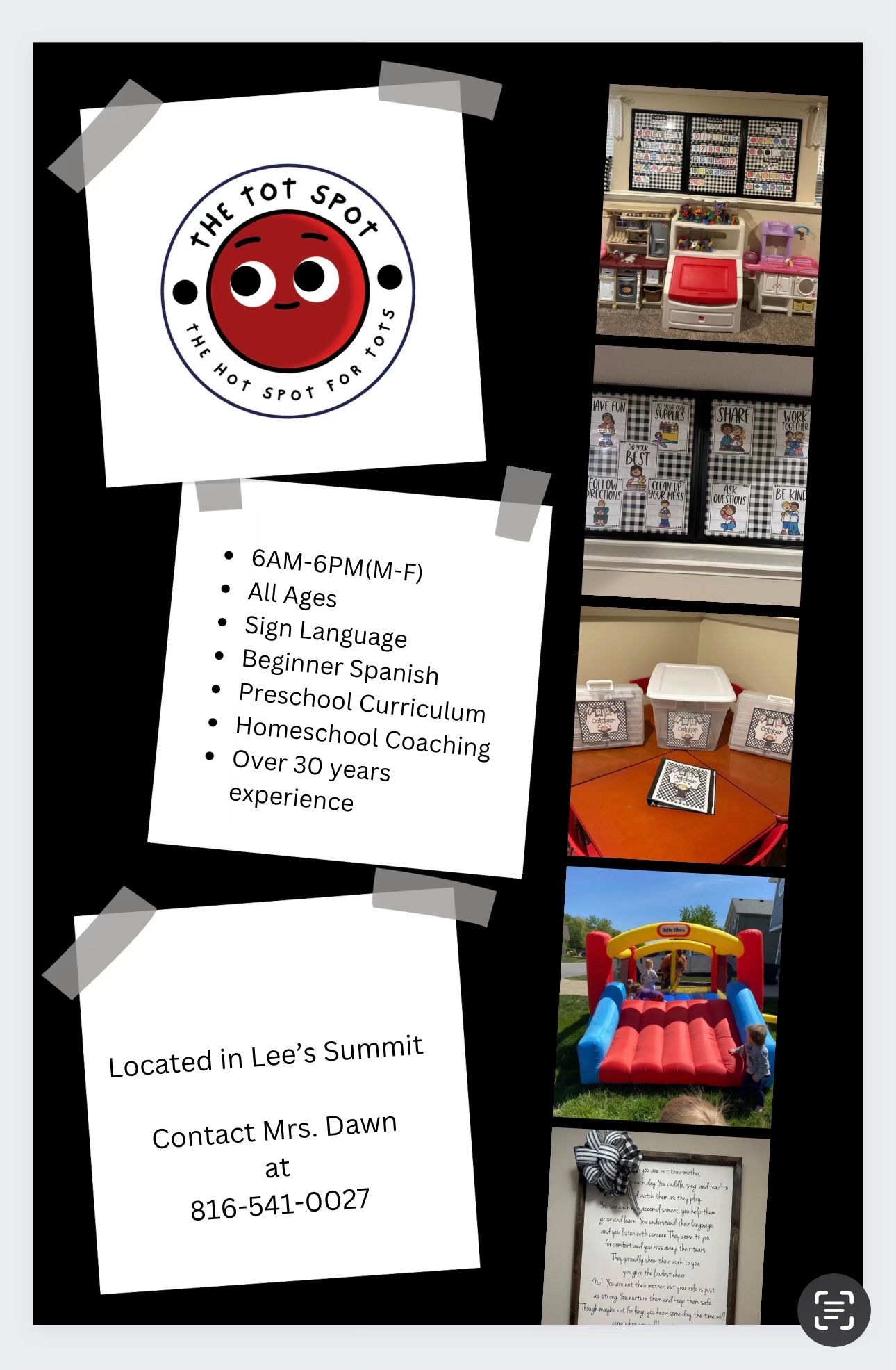 In-Home Child Daycare In Lee’s Summit Missouri 