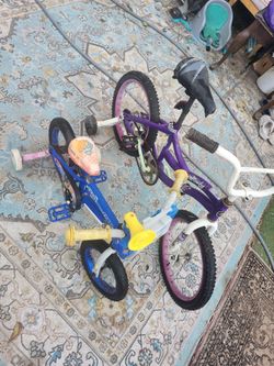 2bikes 18 And 12INCH VERY GOOD TIRES AND NEW TUBES EVERYTHING IS GOOD