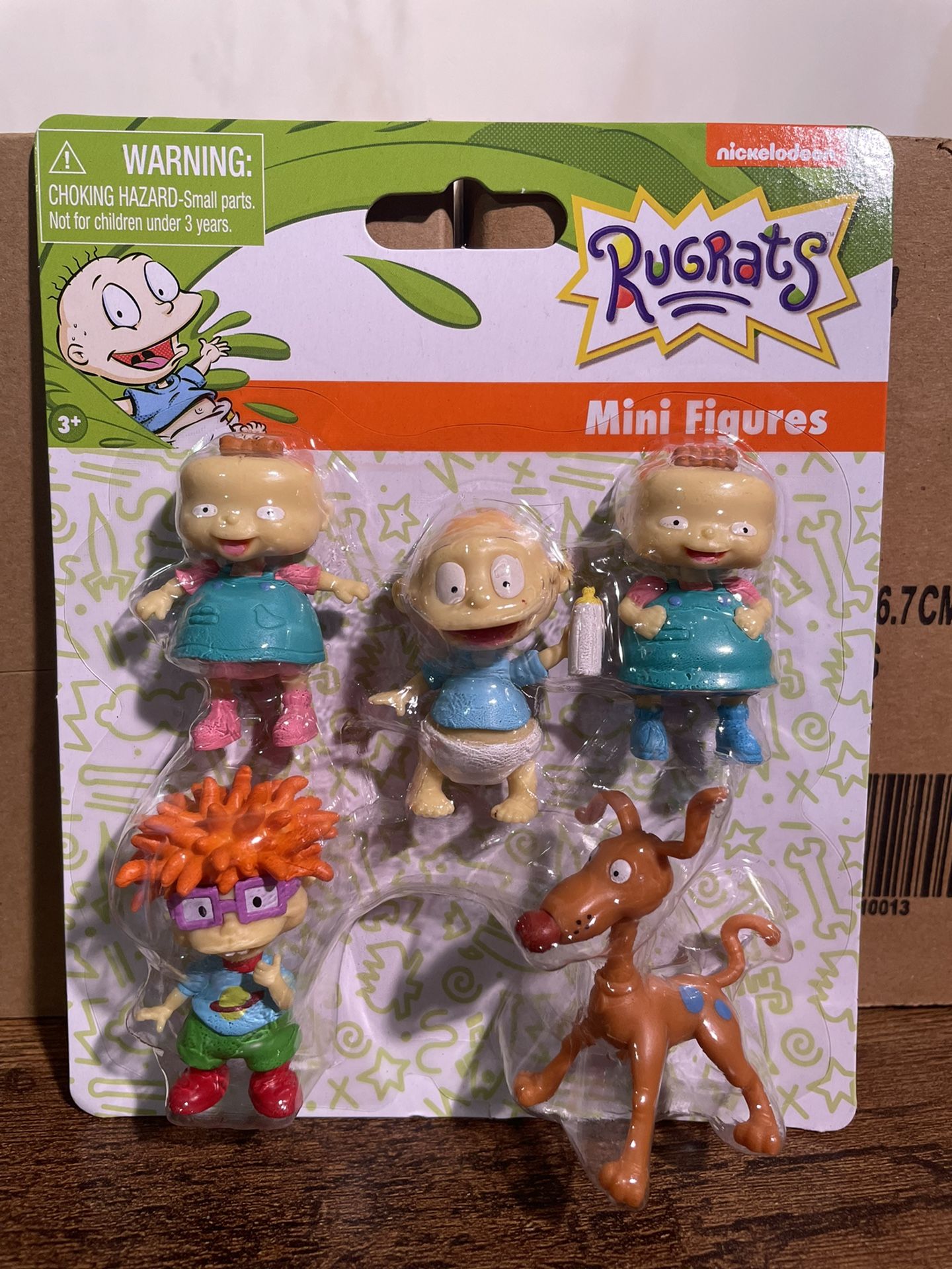 Nickelodeon Rugrats Mini Figures Set Of 5 New By Just Play