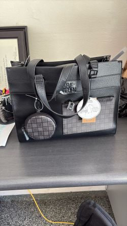 Briefcase And Purse