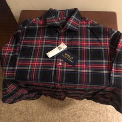 Ralph Lauren button up shirt size large