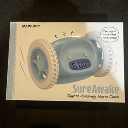 Runaway alarm clock 