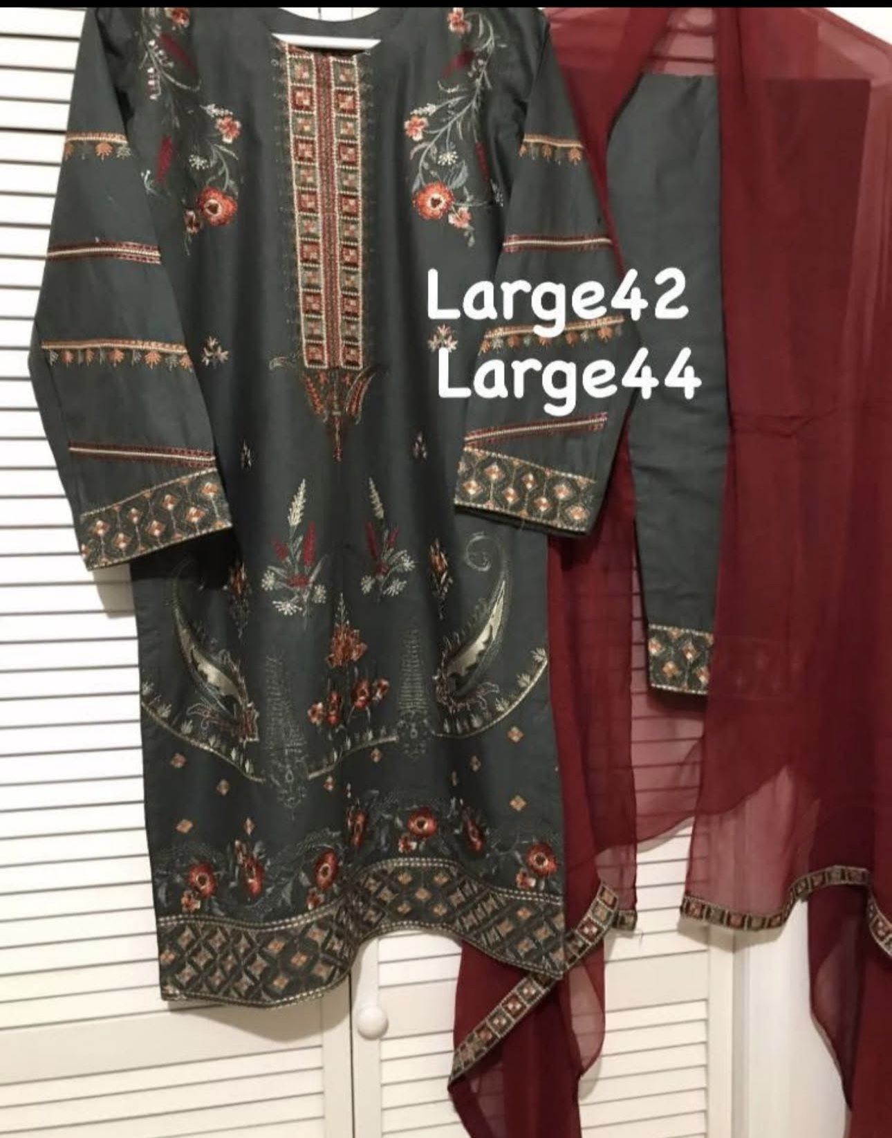 Embroidered Cotton Dresses