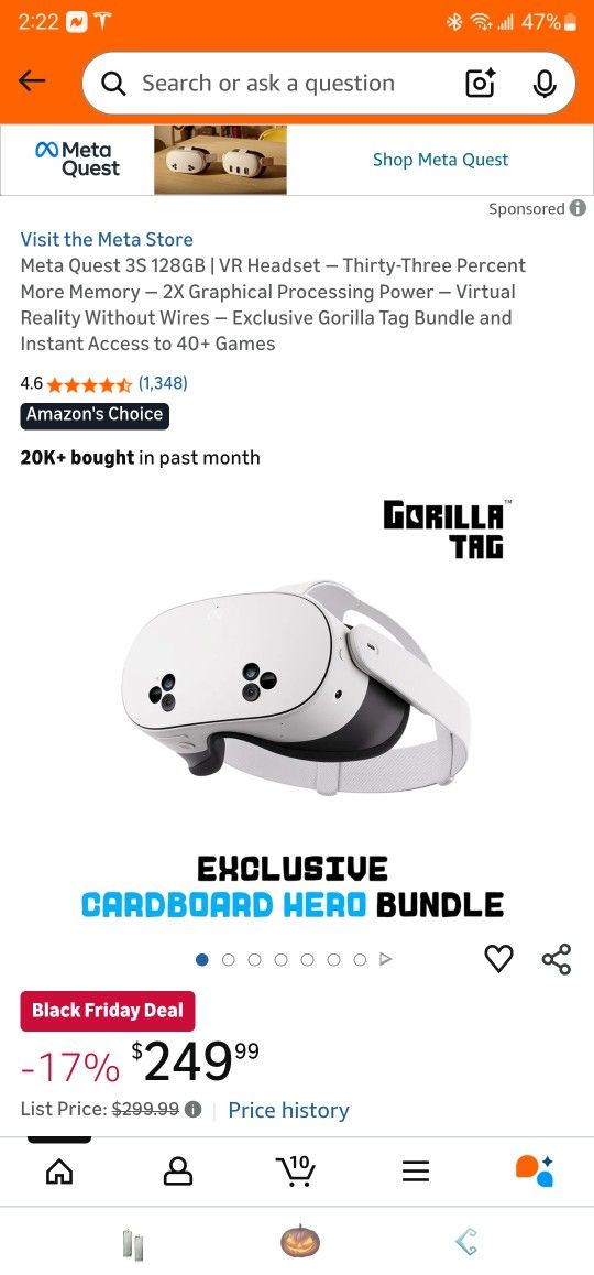 Meta Quest 3S 128GB | VR Headset