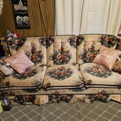 Beautiful Mauve And Beige And Blue And Cream Color Print Very Soft Crush Velvet  Material 