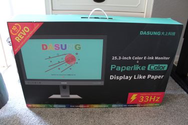 Dasung Paperlike Color 25.3" E-ink Monitor