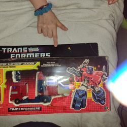 Transformers Power Master Leader Optimus Prime 