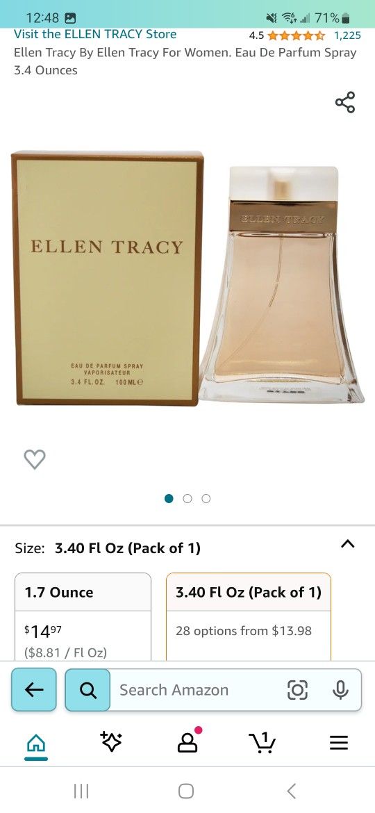 Ellen Tracy Perfume 