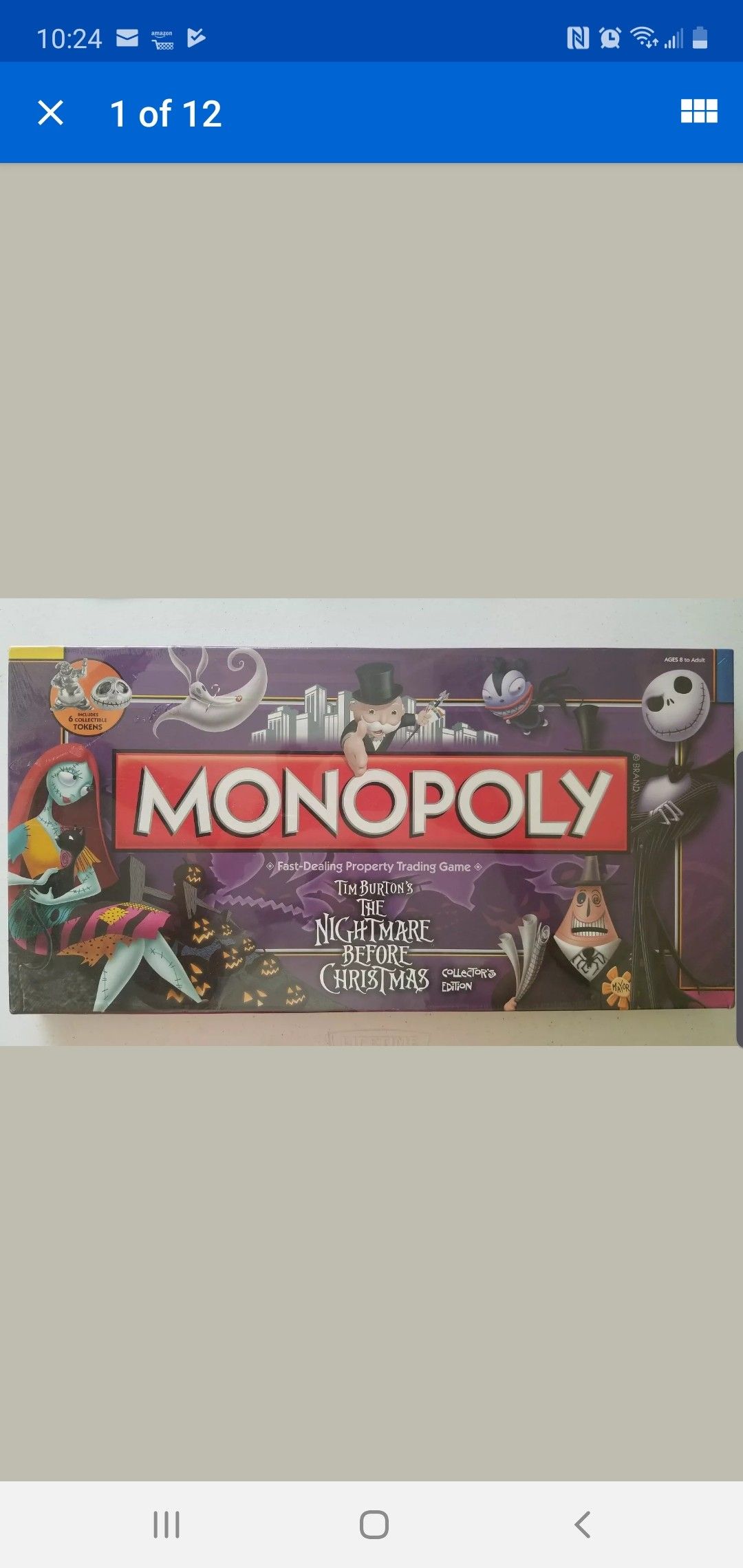 NEW Monopoly The Nightmare Before Christmas