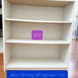 Small White Book Shelves / Bookcases PENDING 