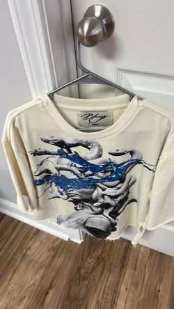 Bkeys Graphic Crop Sweatshirt Small