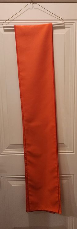Burnt Orange Solid Color Table Runners