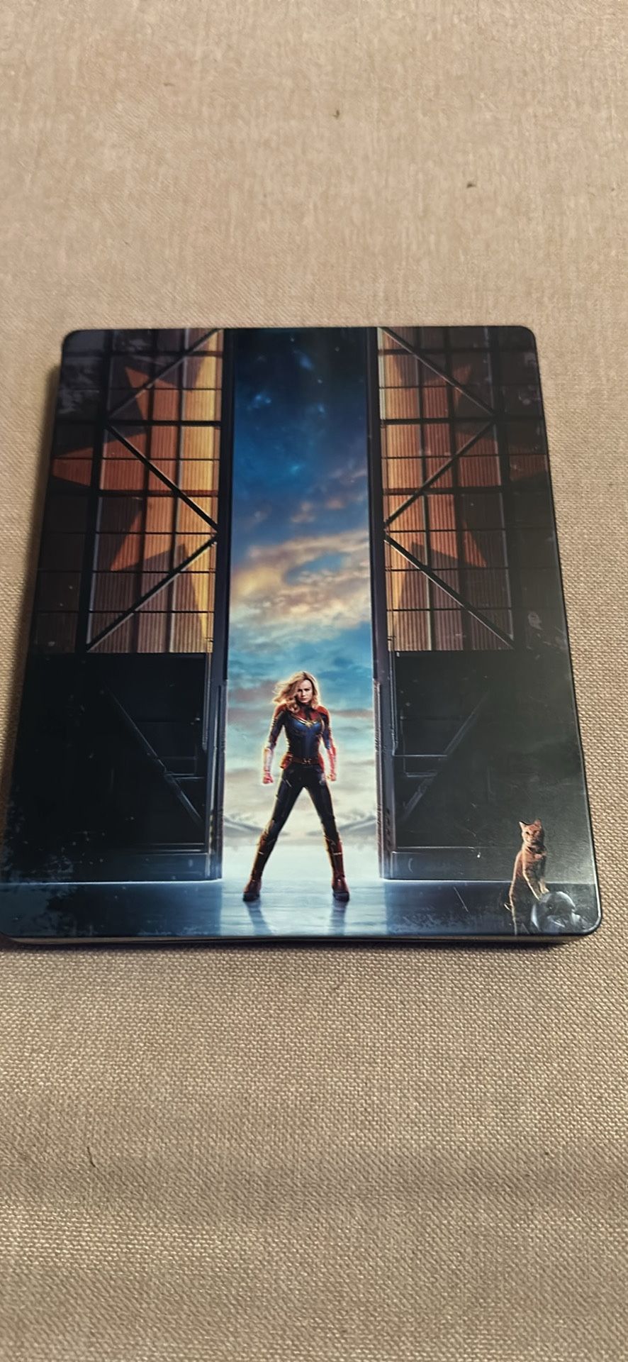 Captain Marvel (2019) Steelbook - 4k And Blu-ray 
