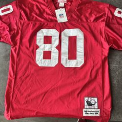 Jerry Rice jersey Mitchell And Ness XL