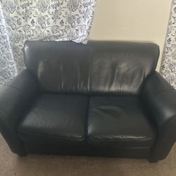Genuine Leather Loveseat