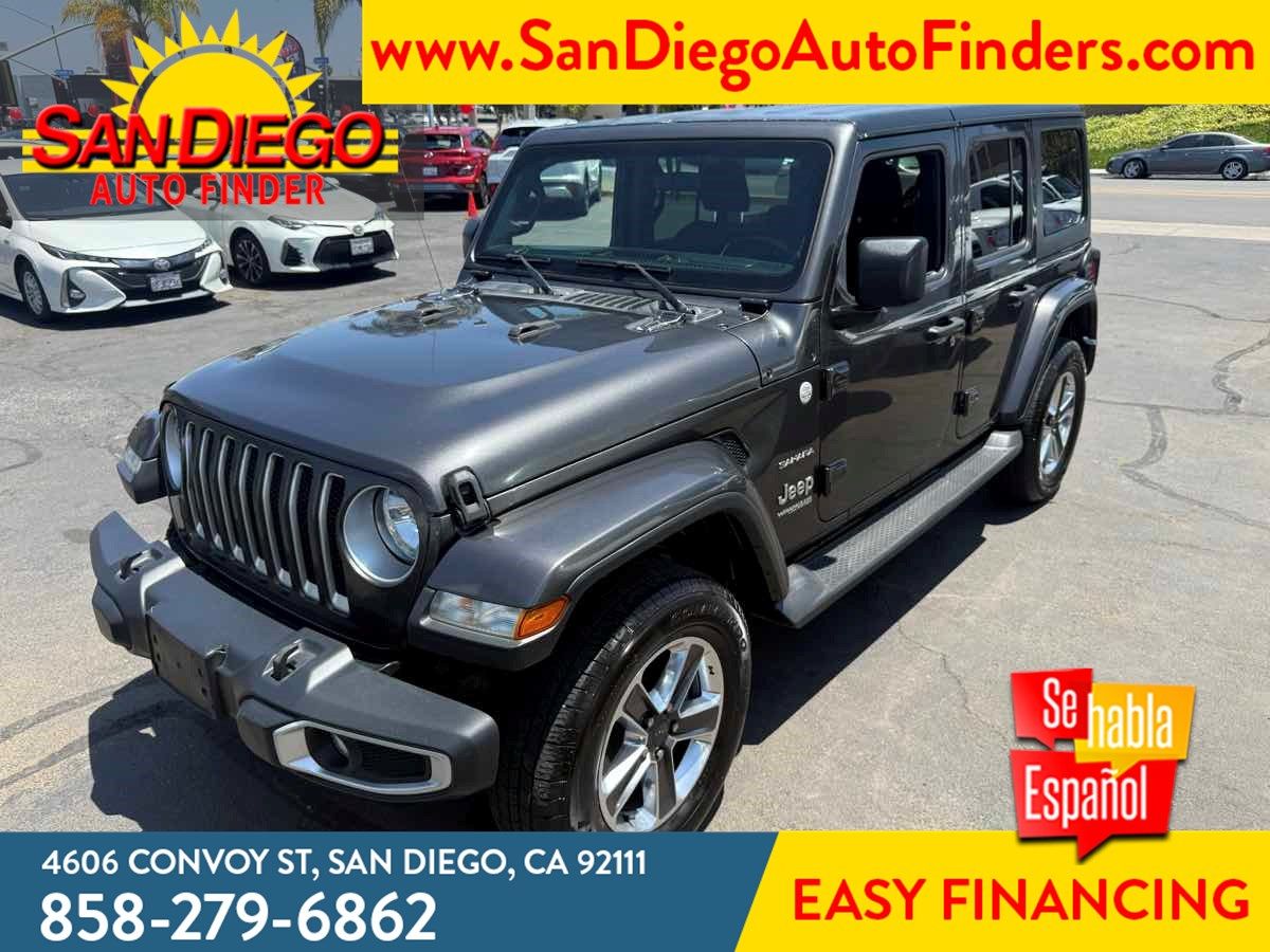 2020 Jeep Wrangler Unlimited Sahara 4X4, Hard Top,