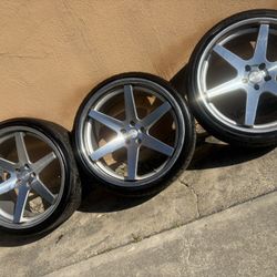Rims 5x120 Wheels 265/35/22 Tires Rines 
