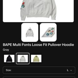 Bape Oversized Hoodie