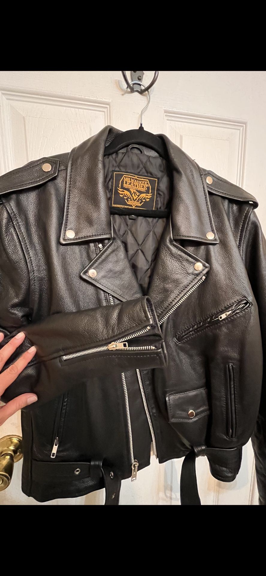 Like New, Milwaukee Leather Motorcycle Jacket