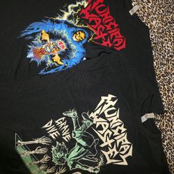 Two Municipal Waste Band T-Shirts