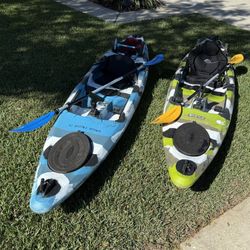 12’ Kayaks (both) Field and Stream Eagle Talon