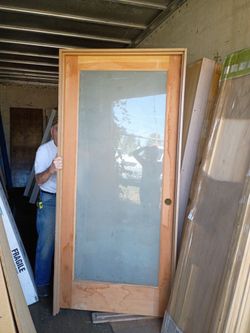 36" × 80 in.