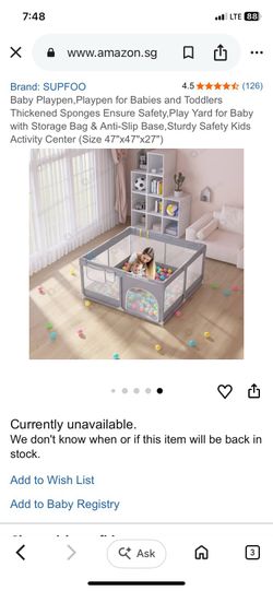 Baby Playpen, Playpen for Babies and Toddlers