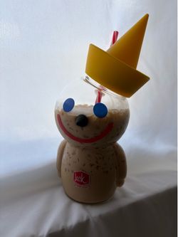 Jack in the Box glass cup 35$