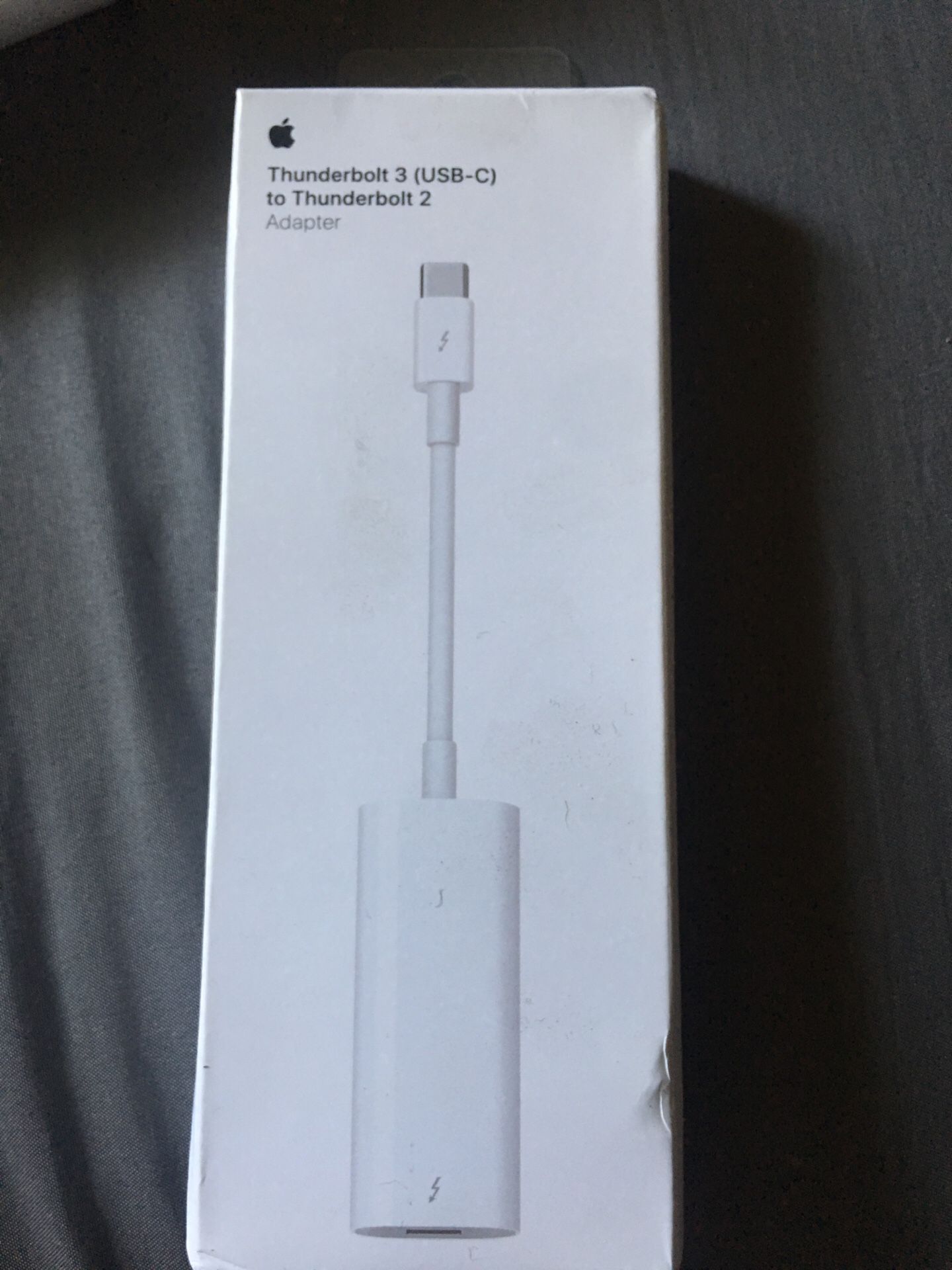 Apple thunderbolt 3 to thunder bolt 2 adapter