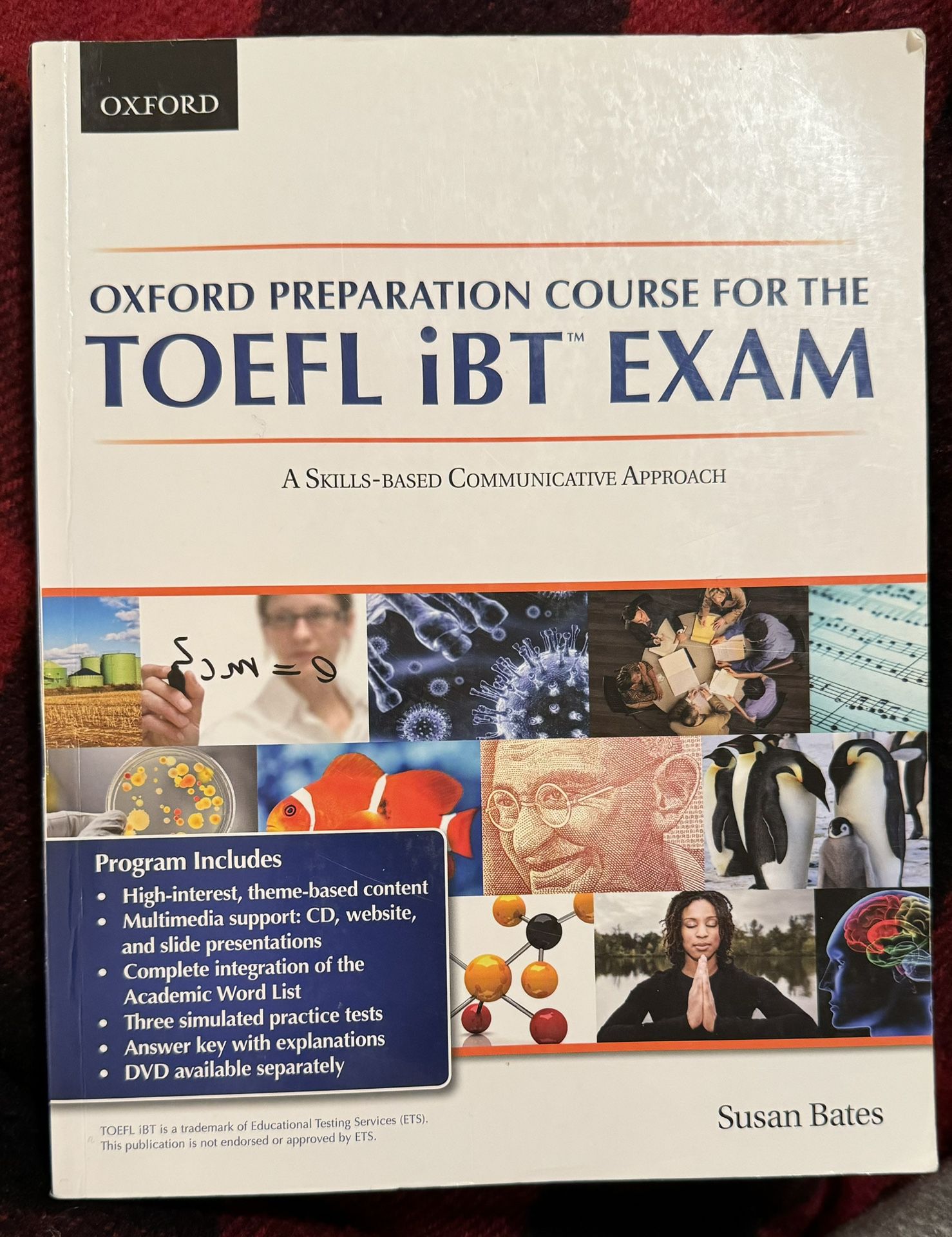 4 Books With CDs For TOEFL Test. 