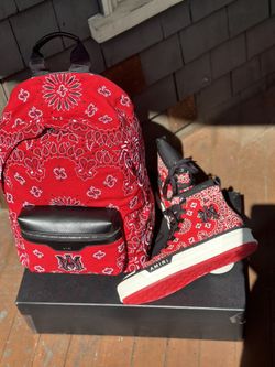 Amiri Bag And Sneakers