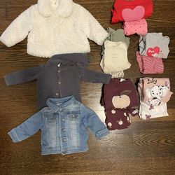 Baby Girls 6-9m Bundle $50
